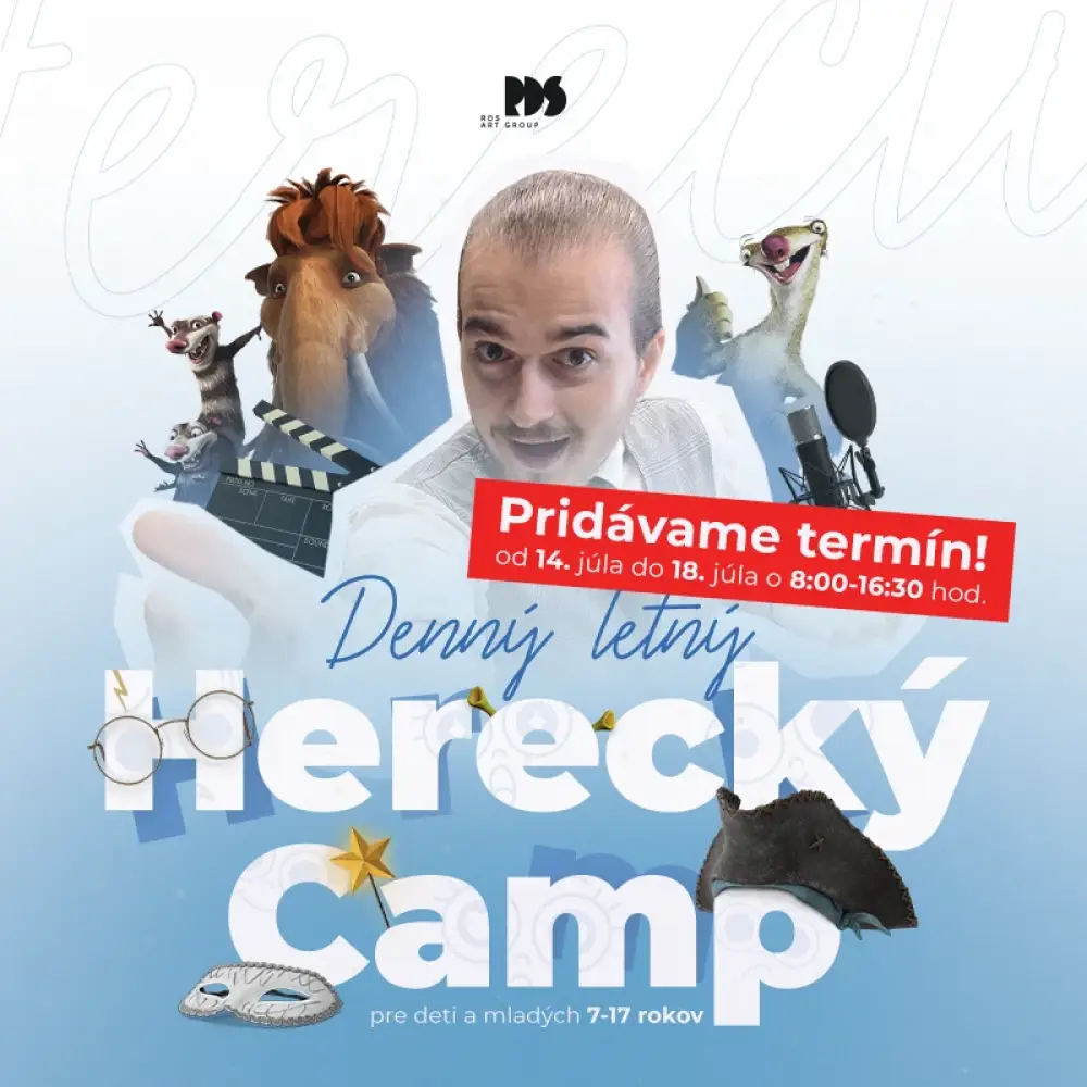 Pridaný termín denného hereckého campu v Dome umenia